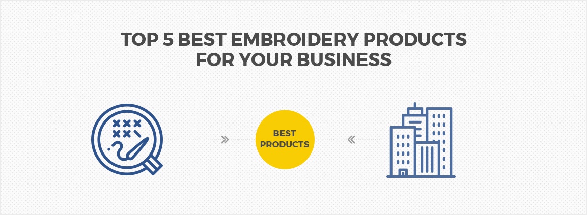 Top 5 Best Embroidery Products for Your Business