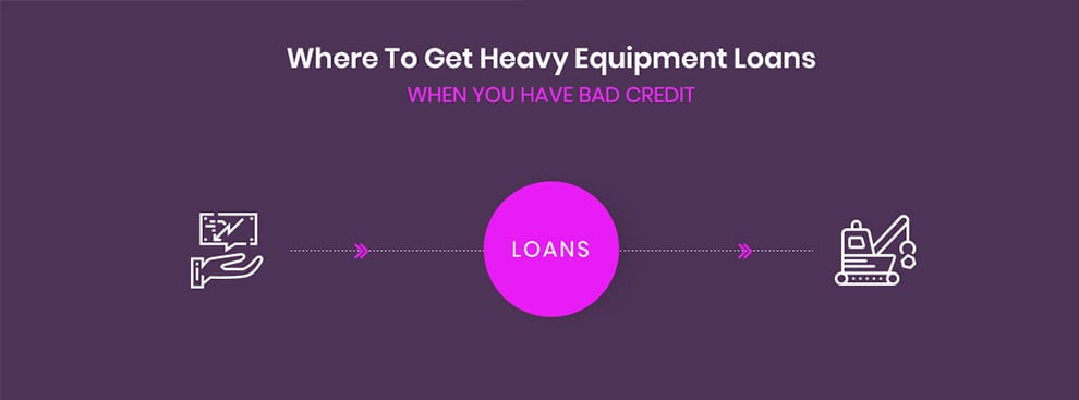 Where To Get Heavy Equipment Loans When You Have Bad Credit